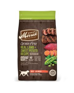 Merrick Grain Free Real Lamb & Sweet Potato Recipe  22 lbs.