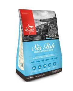 Orijen 6 Fish Biologically Appropriate Dry Dog Food 4.5 lbs.