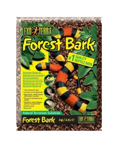 Exo Terra Forest Bark Natural Terrarium Reptile Substrate 4 Quarts