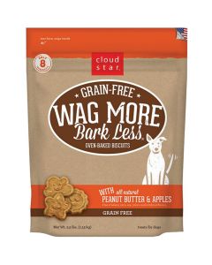 Cloud Star GF PB & Apples Wag More Bark Less Biscuit 2.5Lbs.