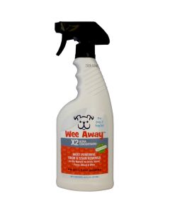 Wee Away X2 Ultra Concentrated Order & Stain Remover for Dogs & Puppies 16 oz.