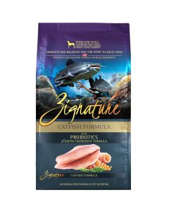 Zignature Catfish Limited Ingredient Formula Dog Food 12.5 lbs.