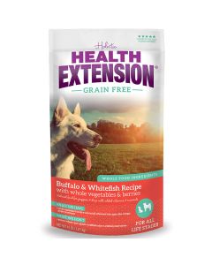 Holistic Health Extension Grain Free Buffalo/Whitefish Dog Food 23.5lbs