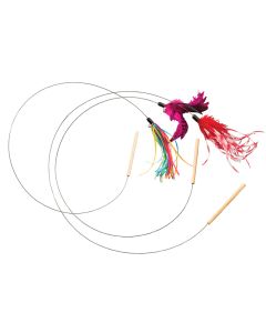 Spot Cat Prancer Teaser Wand Assorted 44”