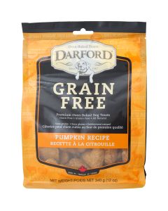 Darford Grain Free Pumpkin Recipe Dog Biscuit 12 oz.