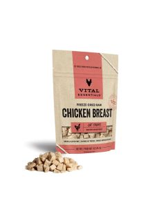 Vital Essentials Freeze-Dried Raw Chicken Breast Cat Treats 1 oz.