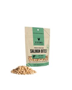 Vital Essentials Freeze-Dried Raw Salmon Bites Cat Treats 1.1 oz.