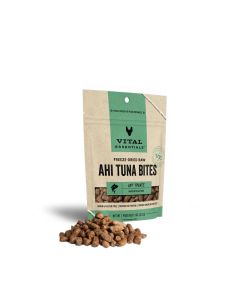 Vital Essentials Freeze-Dried Raw Ahi Tuna Bites Cat Treats 1.1 oz.