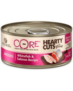 Wellness CORE Hearty Cuts Whitefish & Salmon Cat Food 5.5oz Can