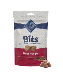 Blue Bits Tender Beef Soft-Moist Training Treats 4 oz.