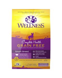 Wellness Complete Health Grain Free Small Breed Dog Food 11lb Bag