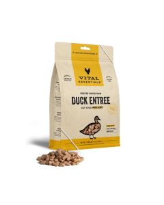 Vital Essentials Freeze-Dried Duck Entree Cat Food Mini Nibs 12 oz.
