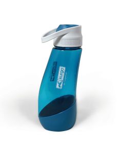 Kurgo Gourd Water Bottle & Bowl Blue