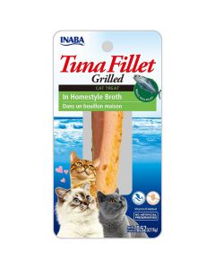 Inaba Tuna Fillet Grilled Cat Treat in Homestyle Broth