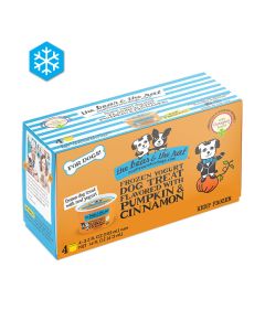 The Bear & The Rat Frozen Yogurt Dog Treat Pumpkin & Cinnamon Flavor