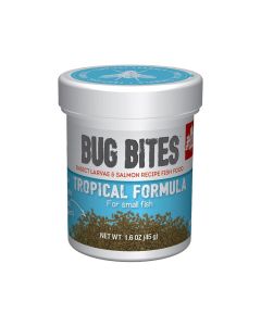 Fluval Bug Bites Granules Tropical Formula for Small Fish 1.6 oz
