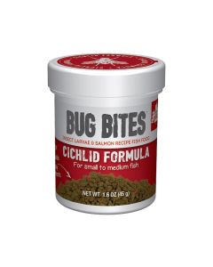 Fluval Bug Bites Granules Cichlid Formula for Small to Medium Fish 1.6 oz