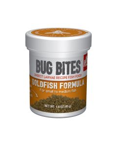 Fluval Bug Bites Granules Goldfish Formula for Small to Medium Fish 1.6 oz