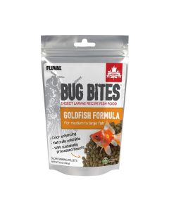 Fluval Bug Bites Pellets Goldfish Formula for Medium to Large Fish 3.53 oz
