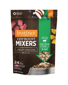 Nature's Variety Instinct Raw Boost Mixers Grass-Fed Lamb Recipe 5.5 oz.