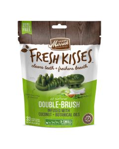 Merrick Fresh Kisses All Natural Dental Treat Coconut & Botanicals 10 oz Extra Small