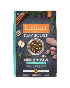 Instinct Raw Boost Grain-Free Recipe with Real Chicken for Puppies 4 lbs
