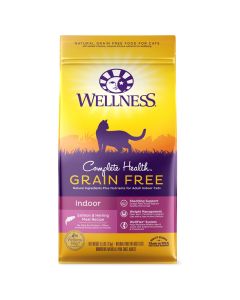 Wellness Complete Health Grain Free Indoor: Salmon & Herring Cat Food 5.5lb Bag