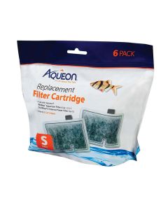 Aqueon MiniBow Filter Cartridges Small 6 Pack