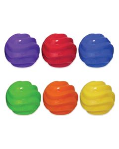 Multipet Ruff Enuff Spiral Ball 4 in.