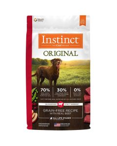 Instinct Original Grain-Free Recipe with Real Beef Dry Dog Food 20 lbs.