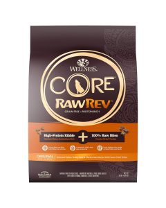 Wellness CORE RawRev Original + 100% Raw Turkey Dog Food 4 lbs