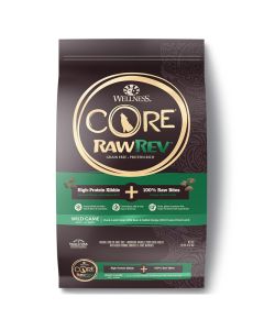 Wellness CORE RawRev Wild Game + 100% Raw Lamb, Wild Boar, & Rabbit Dog Food 10 lbs