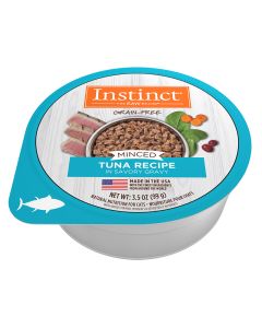 Nature's Variety Grain-Free Minced Recipe with Real Tuna Wet Cat Food Cup 3.5 oz