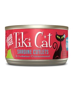 Tiki Cat Bora Bora Grill Sardine-Lobster Cutlets Grain Free 2.8 oz.