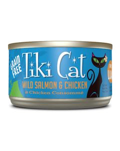Tiki Cat Napili Luau Wild Salmon & Chicken Grain Free 2.8 oz.