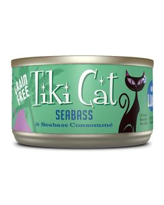 Tiki Cat Oahu Luau Seabass Grain Free 2.8 oz.