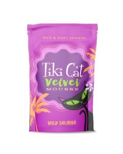Tiki Cat Velvet Mousse Wild Salmon Grain Free 2.8 oz.