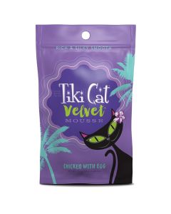Tiki Cat Velvet Mousse Chicken with Egg Grain Free 2.8 oz.