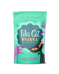 Tiki Cat Velvet Mousse Tuna & Chicken Grain Free 2.8 oz.