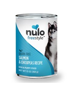 Nulo Puppy & Adult Grain Free Salmon & Chickpeas Recipe 13 oz
