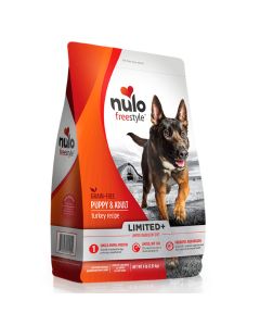Nulo Freestyle Grain Free LID Puppy & Adult Turkey Recipe 10 Lb. Bag