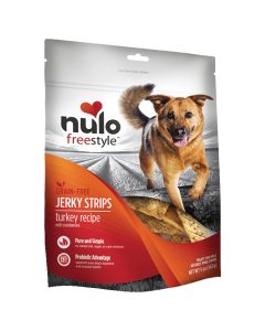 Nulo Freestyle Jerky Strips Turkey Recipe with Cranberries 5oz.