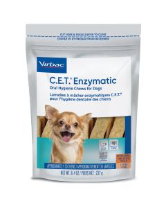 C.E.T. Enzymatic Oral Hygiene Chews for Dogs Extra Small