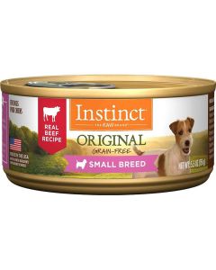 Nature's Variety Instinct Original Real Beef Recipe for Small Breed Dogs 5.5 oz.