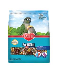 KAYTEE Forti Diet Pro Health Feather Conure/Lovebird Bird Food 4lbs