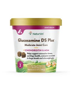 Naturvet Glucosamine DS Plus Soft Chews Level 2 70 ct