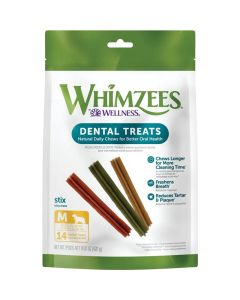 Whimzees Stix Dog Treats Medium 12 ct