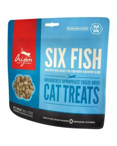 Orijen Freeze Dried Six Fish Cat Treats 1.25 oz