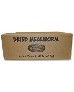 Unipet Dried Mealworms To Go 5 lbs