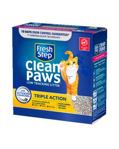 Fresh Step Clean Paws Low Tracking Litter Triple Action 22.5 lbs.
